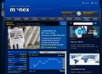 Sitio web de Monex Grupo Financiero Sucursal Saltillo
