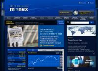 Sitio web de Monex Grupo Financiero Sucursal Villahermosa