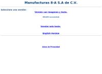 Manufacturas 8-A, S.a. de C.v