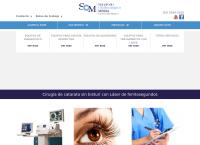 Sitio web de Sanatorio Oftalmoligco Merida, SA De Cv
