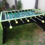 futbolito con patas abatibles
