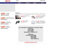 Sitio web de Casa Lux