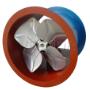 Ventilador tubo axial de acoplamiento directo