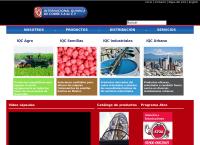 Sitio web de Internacional Química de Cobre, S.a. de C.v