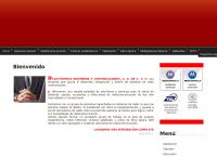 Sitio web de Electronica Ingenieria y Comunicaciones, S.a. de C.v