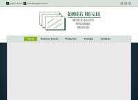 Sitio web de Blindajes Pro-Glass