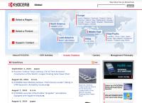 Sitio web de Kyocera Mexicana, S.a. de C.v