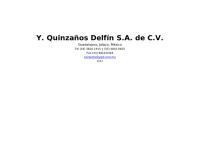 Sitio web de Yolanda Quinzaños Delfin S.A. De C.V.