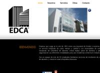 Sitio web de Elementos Decorativos de Cristal y Aluminio, S.A. de C.V. Elemdec