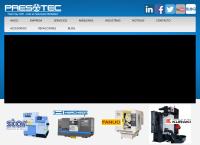 Sitio web de Presotec, S.A. de C.V