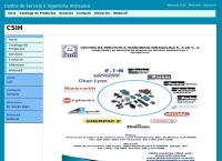 Sitio web de Centro de Servicio e Ingeniería Hidráulica, S.a. de C.v