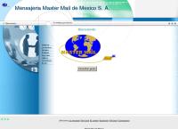 Sitio web de Master Mail de Mexico SA de Cv