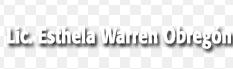 ESTHELA E. WARREN Obregón