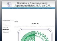 Sitio web de Diseños y Construcciones Agroindustriales, S.a. de C.v