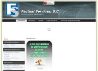 Sitio web de Factual Services, S.c