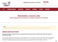 Sitio web de Advanced Analytical Systems, S.A. de C.V