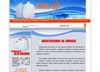 Sitio web de Abastecedora de Envases, S.A. de C.V