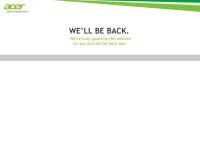 Sitio web de Acer