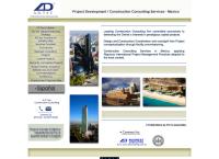 Sitio web de A.d. Tec Gerencia de Construcción, S.a. de C.v