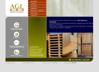 Sitio web de Agl Maderas y Empaques, S.a. de C.v
