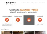 Sitio web de Alquimia Comunicación, S.a. de C.v