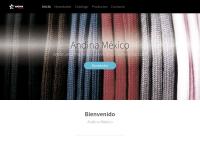 Sitio web de Agujetas Andina, S.a. de C.v