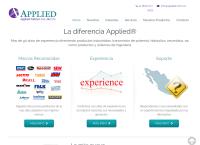 Sitio web de Applied México, S.a. de C.v