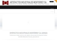 Sitio web de Artefactos Industriales Monterrey S. a