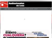Sitio web de Audiovisuales De Leon