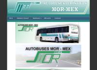 Sitio web de Autobuses Mor-mex