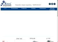 Sitio web de Azul Diagnostic, S.a. de C.v