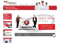 Sitio web de Biomedics, S.a. de C.v
