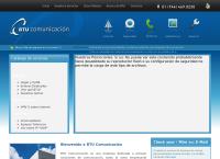 Sitio web de Btu Comunicaciónes S a de C v