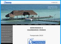 Sitio web de Calendarios Cronos