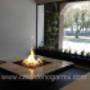 Mesa de centro con pebetero a gas