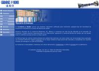 Sitio web de Cardanes y Nudos, S.a. de C.v