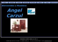 Sitio web de Mueblera el Ángel Carzul