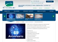 Sitio web de Cime Power Systems, S.a. de C.v