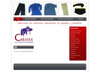 Sitio web de Createx