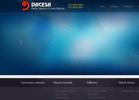 Sitio web de Diseño, Asesoría y Control Eléctrico, S.A. de C.V. DACESA