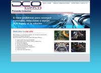 Sitio web de Dco Supply