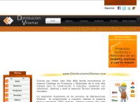 Sitio web de Distribuciones Villamar