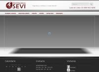 Sitio web de Distribuidora Sevi, S.A. de C.V