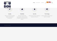 Sitio web de Transportes Don Trucking, S.a. de C.v