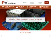 Sitio web de Easy Empaques, S.a. de C.v