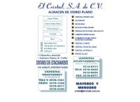 Sitio web de El Cristal, S.a. de C.v