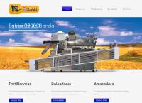 Sitio web de Ecuali Equipos Alimenticios