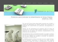 Sitio web de Esensa, S.a. de C.v