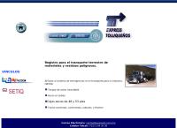 Sitio web de EXPRESS Toluqueños S.A. DE C.V