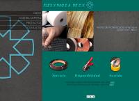 Sitio web de Flex y Paq, S.a. de C.v